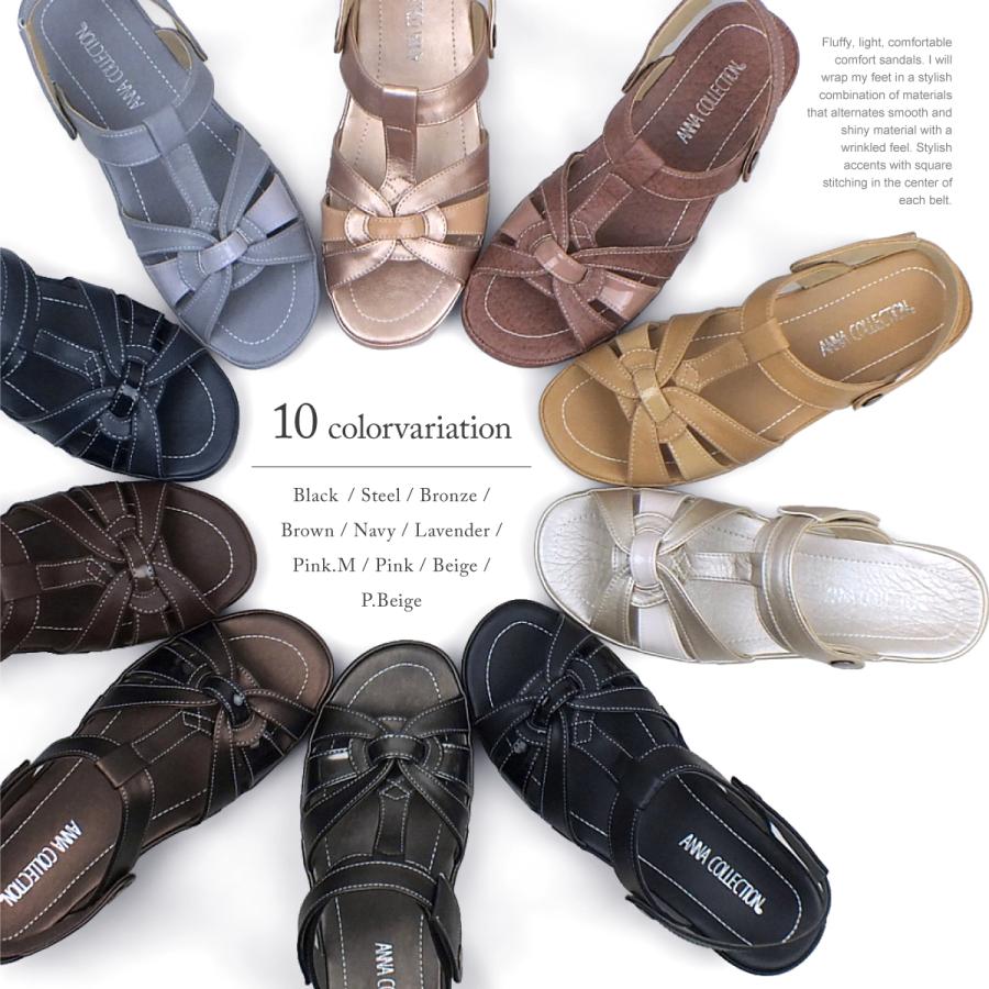 ANNA COLLECTION アンナコレクション サンダル レディース ミュール