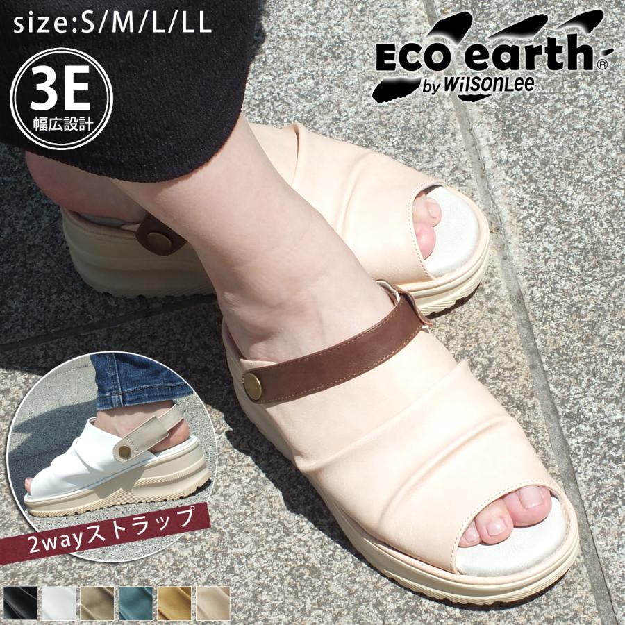 ECO EARTH by WILSONLEE エコアース サボサンダル ミュール