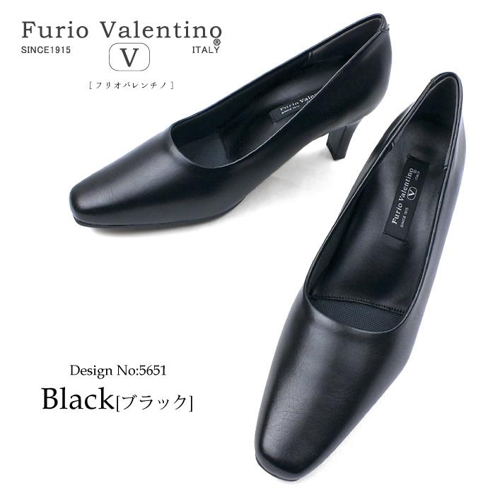 Furio Valentino[フリオバレンチノ] やさしい履き心地のプレーンパンプス。美脚＆安定感の高さ6.5cmヒール。3E 幅広設計 リクルート 仕事 冠婚葬祭 No.5651｜karadaniluck｜12