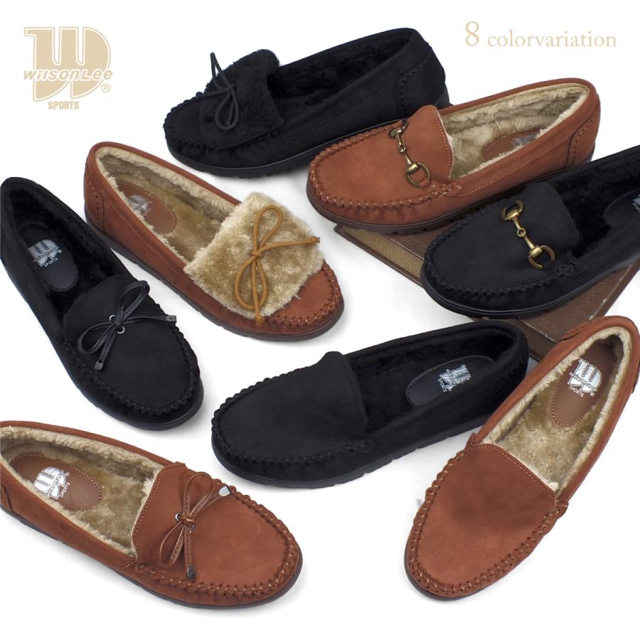 Wilson Lee SPORTS ウィルソンリースポーツ モカシンシューズ ファー