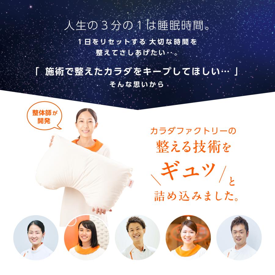寝ながら骨格サポートまくらトリプルフィット : KA・RA・DA MARCHE