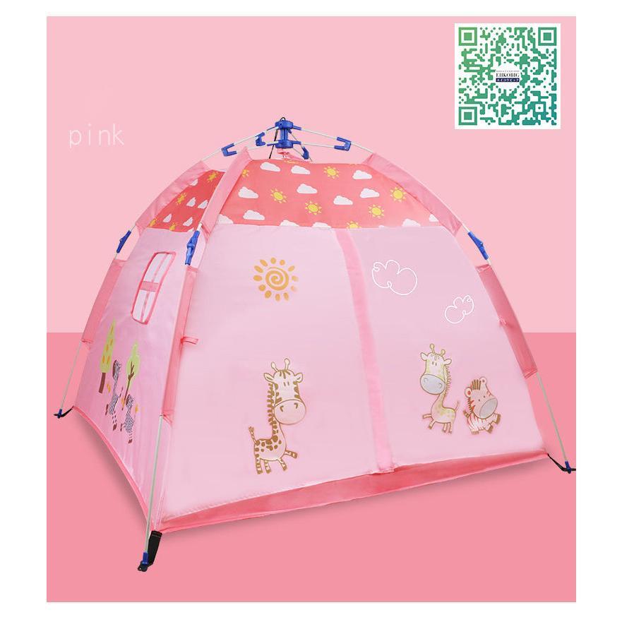 キッズテントハウス 子供用プレイテント 室内屋内秘密基地 ベビー 幼児 おもちゃ入れ おままごと 秘密基地 隠れ家 子供部屋 ギフト_12
