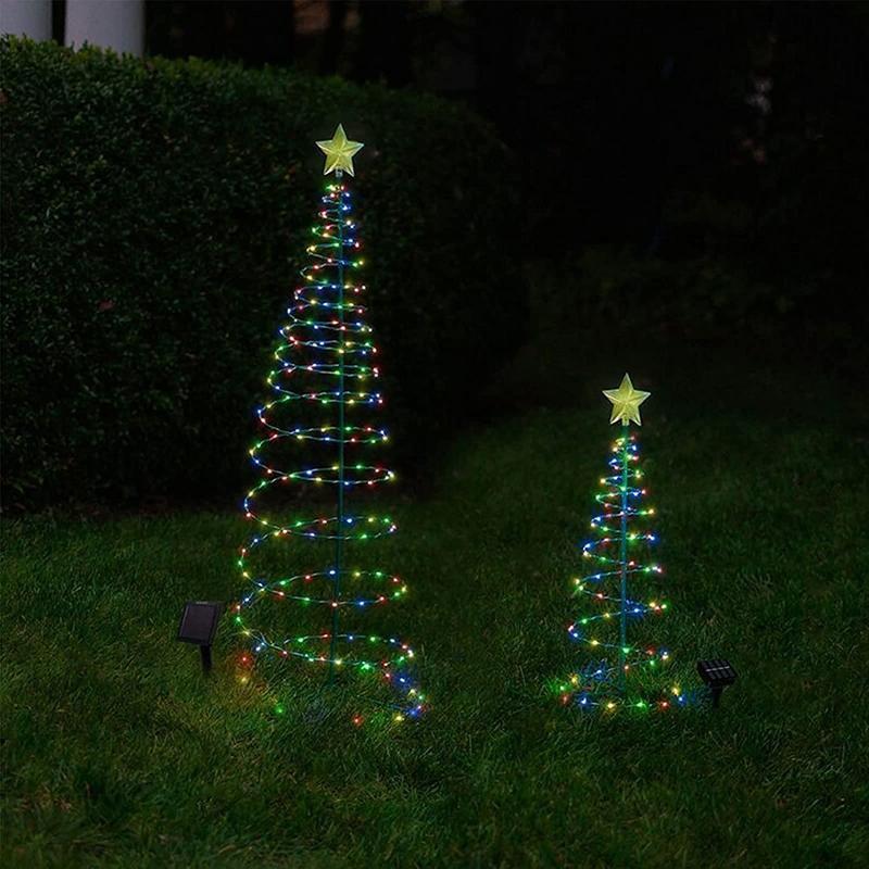 クリスマスツリー 装飾ライト 飾り 星 飾り充電式 オーナメン 卓上 飾りモール クリスマス装飾 DIY 組み立て簡単 フェアリーライト 50cm｜karaful-st｜06