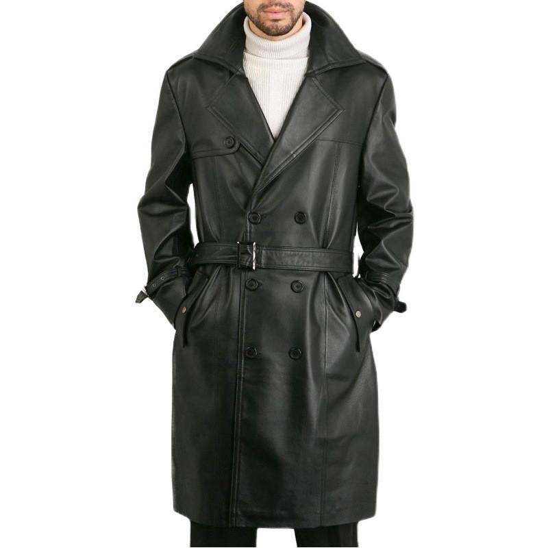 ★31 即完売 シヴァーライズ トレンチコート ライダース ホワイト 44 トレンチコート レザージャケット 革ジャン バイクジャケット