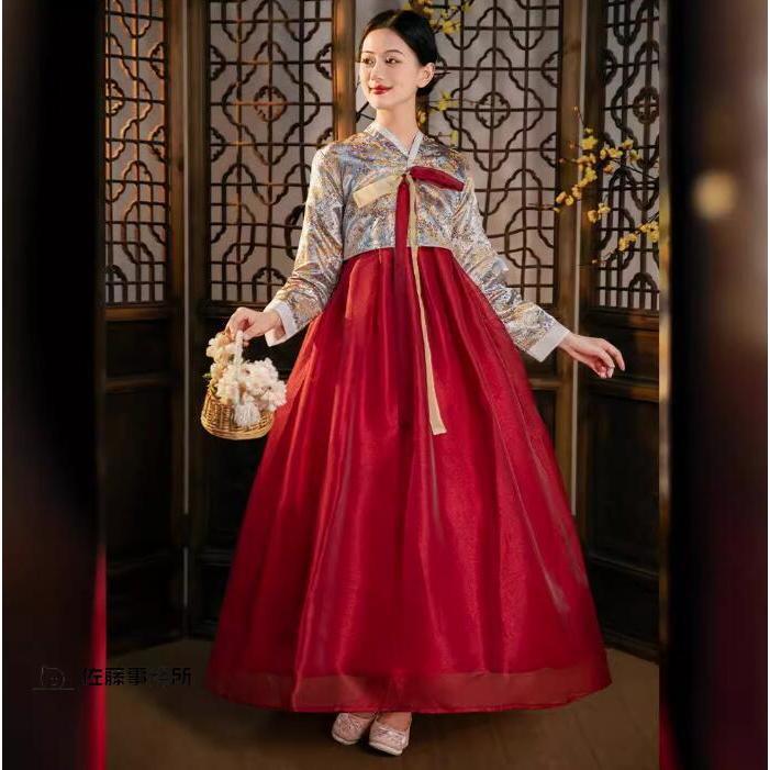 韓服 チマチョゴリ レディース 韓国服 朝鮮族衣装 韓国宮廷風ドレス 韓