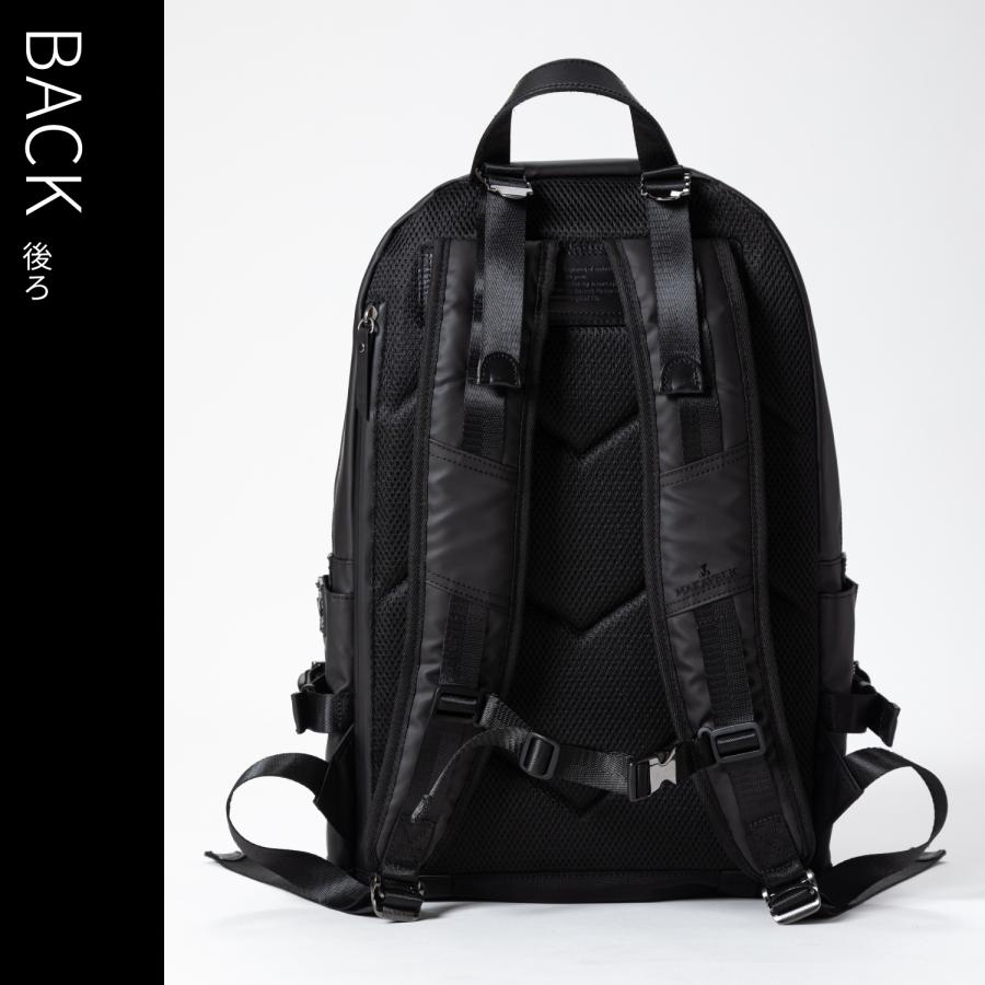 MAKAVELIC（マキャベリック） リュック ダブルファスナー 撥水 23L B4