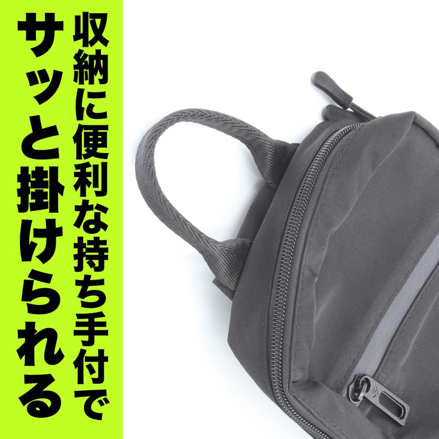 FUNCTIONAL ファンクショナル ボディバッグ 両肩対応 ダブルファスナー