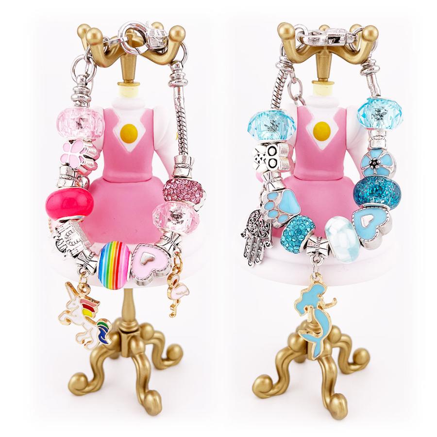 ハンドメイド ビーズ チャーム アクセサリー ネックレス ブレスレット  