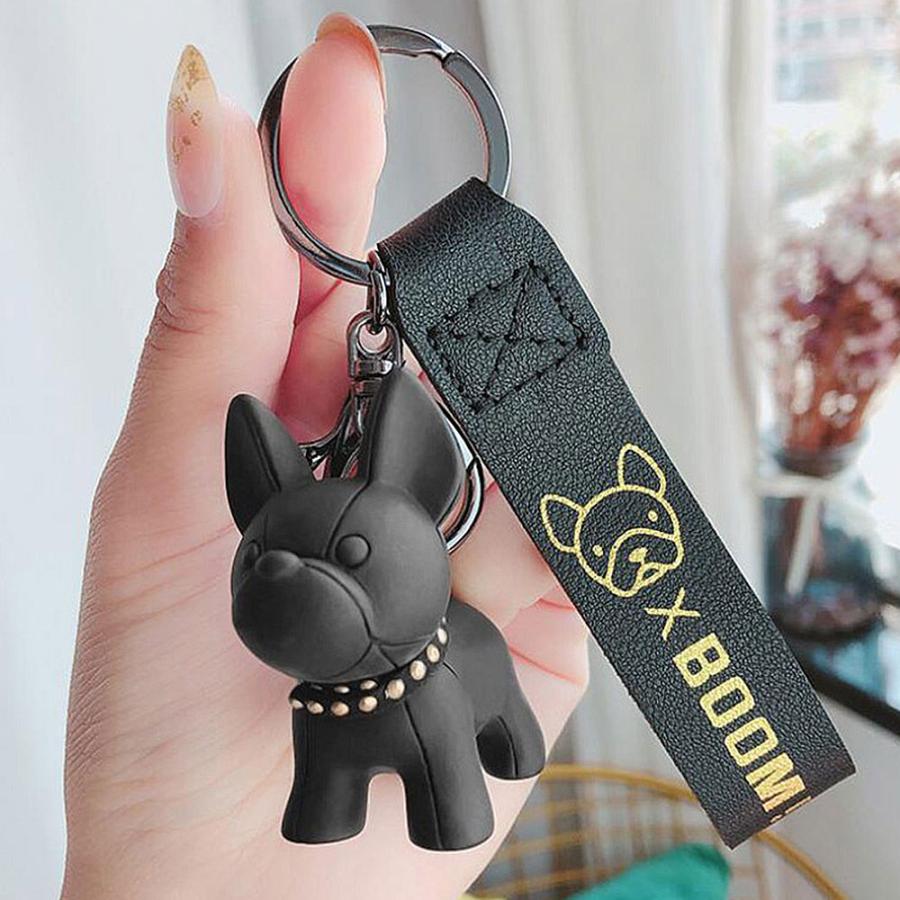 キーホルダー キーリング 犬 フレンチ ブルドッグ いぬ ワン キーホルダー キーリング 犬 フレンチ ブルドッグ いぬ ワン