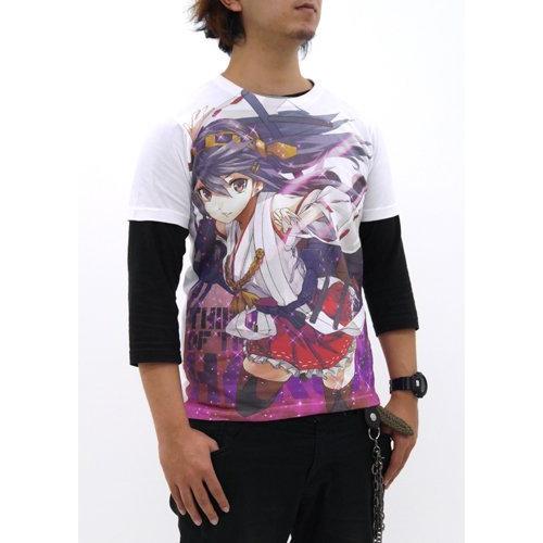送料無料 艦隊これくしょん 艦これ 榛名フルグラフィックtシャツ ホワイト サイズ L 送料込 Turningheadskennel Com
