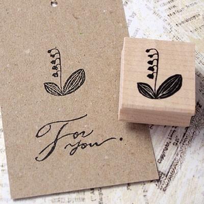 消しゴムはんこ ラバースタンプ 消しゴムスタンプ はんこどり すずらん 縦21mm 横17mm 手帳 スケジュール帳 からふる屋 G1ss Hkdr0134a 印鑑のからふる屋 通販 Yahoo ショッピング