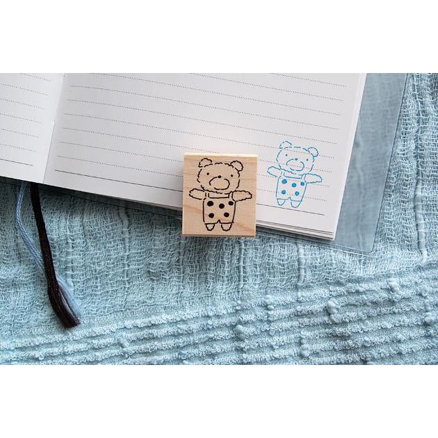 消しゴムはんこ No.193 ちびくまと船 消しゴムはんこ No.193 ちびくまと船 文房具・ステーショナリー