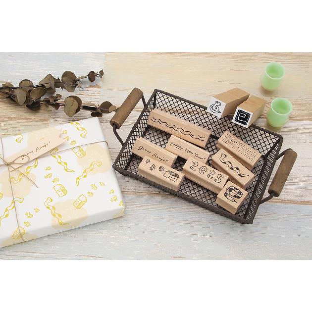 消しゴムはんこ　ライラック 消しゴムはんこ ラバースタンプ 消しゴムスタンプ はんこどり 花柄の