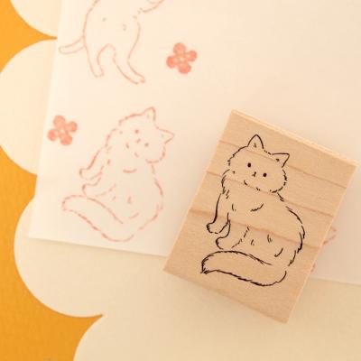 消しゴムはんこNo.342 モフモフくまちゃん 冬支度 消しゴムはんこNo.342 モフモフくまちゃん 冬支度