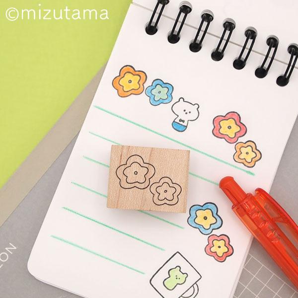 消しゴムはんこ ラバースタンプ 消しゴムスタンプ mizutama カフェ