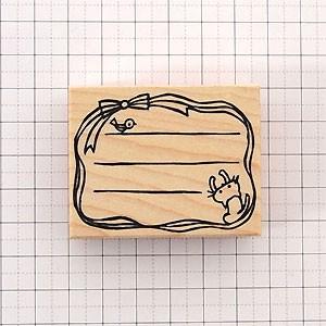 消しゴムはんこ ラバースタンプ 消しゴムスタンプ tugumi リボンの