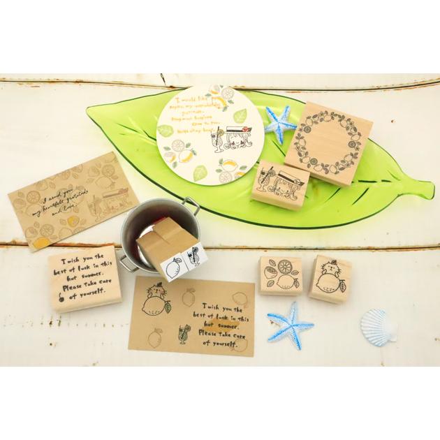 消しゴムはんこNo.174 夏セット①
