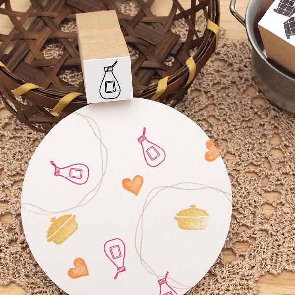 消しゴムはんこ ラバースタンプ 消しゴムスタンプ tugumi キッチン