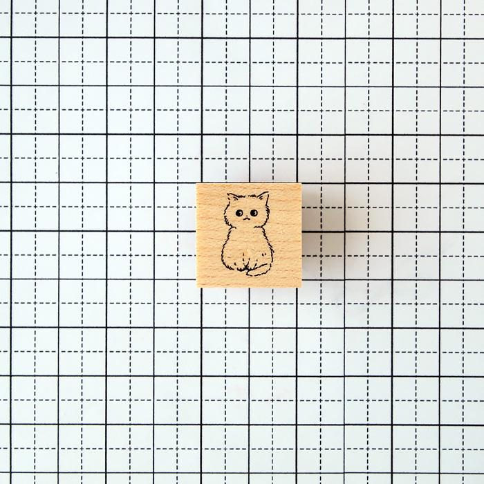 消しゴムはんこNo.335 モフモフくまちゃんと雪だるま 消しゴムはんこNo.335 モフモフくまちゃんと雪だるま