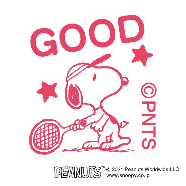 はんこ スタンプ オフィス 保護者印 認印  Snoopy スヌーピーミニスタンプ浸透印　ＧＯＯＤ／ピンク （E2204-052）からふる屋｜karafuru｜02