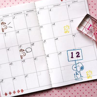 KODOMO NO KAO（こどものかお） スヌーピークリアスタンプシート