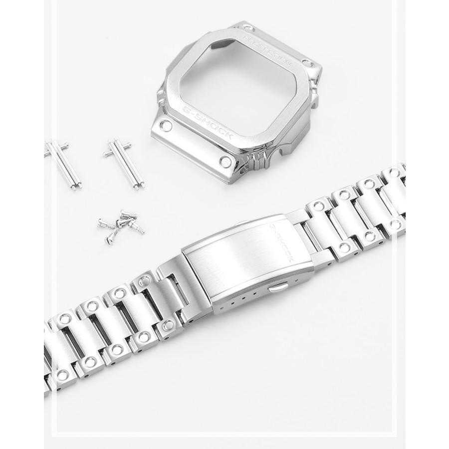 腕時計用ベルト、バンド G-SHOCK GMW-B5000 カスタムパーツ ベゼル ベルト 交換 おしゃれ｜karakarashopping｜12