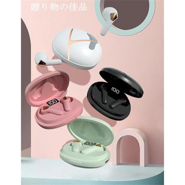 新品 可愛い猫爪 ワイヤレス TWS Bluetoothイヤホン 乙女心 レディースイヤホン Bluetoothイヤホン｜karakarashopping｜07