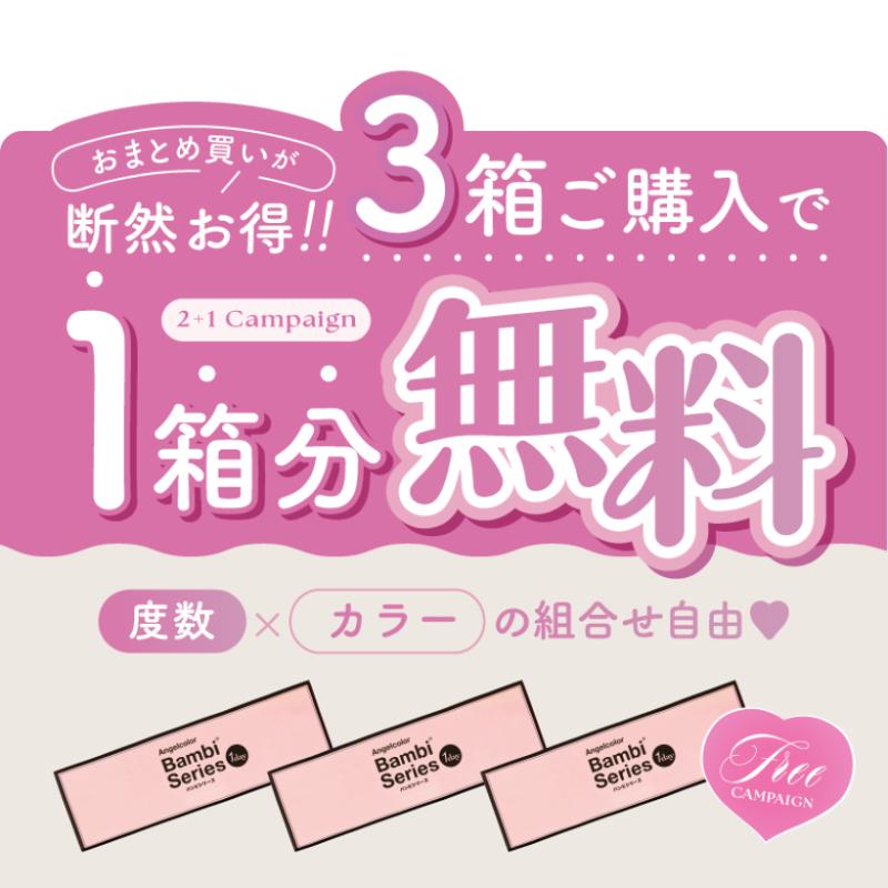 Bambi（Angelcolor） 【2箱＋1箱無料】 新色追加 エンジェルカラー