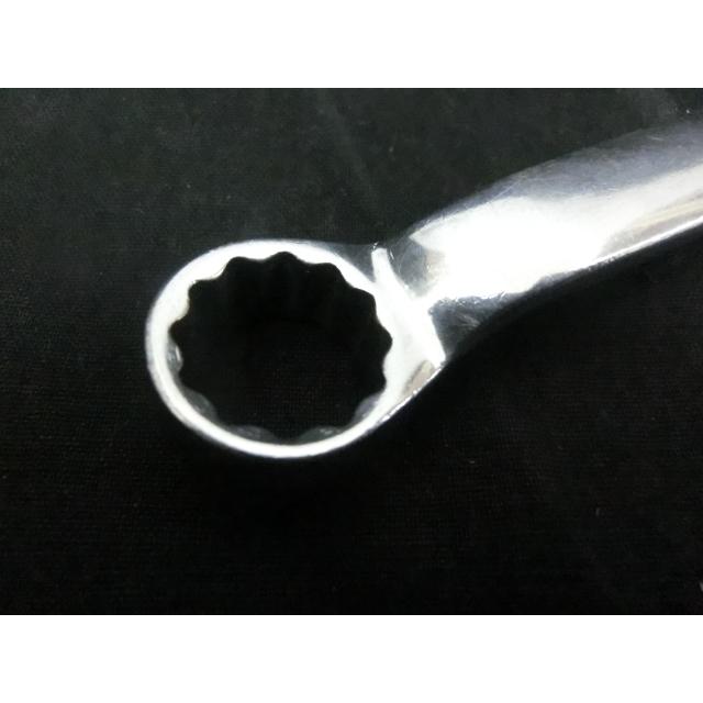 中古品 旧ロゴ Snap-on スナップオン 17mm,19mm 10° オフセットメガネレンチ XBM1719｜karakurirecycle｜03