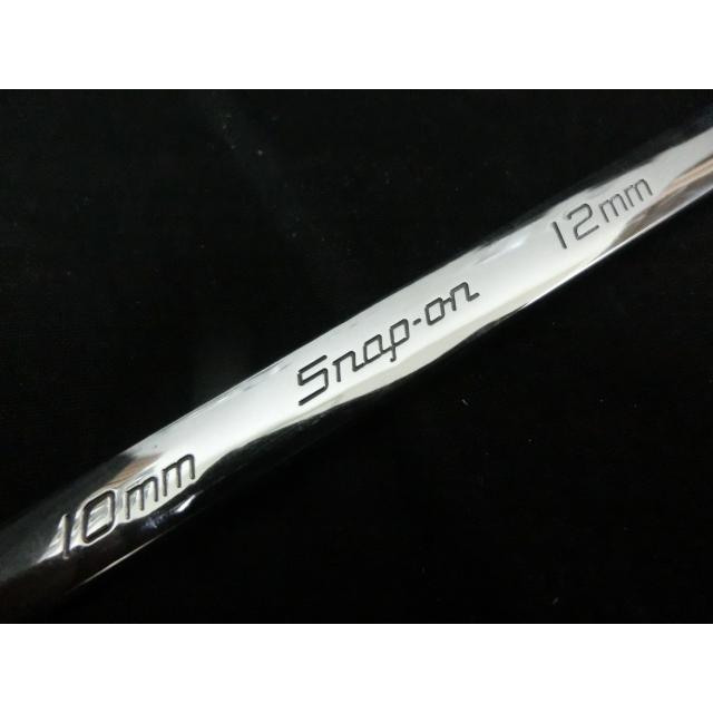 中古品 Snap-on スナップオン 10mm 12mm 0° メガネレンチ XDHFM1012｜karakurirecycle｜04