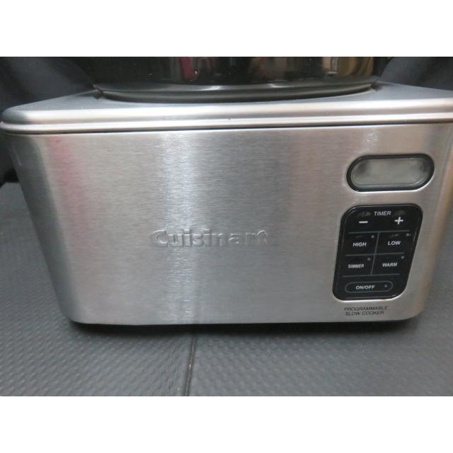 2010年製 中古 動作確認済み Cuisinart クイジナート スロークッカー PSC-400PCJ  調理器具｜karakurirecycle｜02