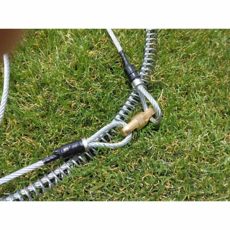 狩猟用罠 速くくりわな（Hスプリング式）200 株式会社ヒラサワ 5個 