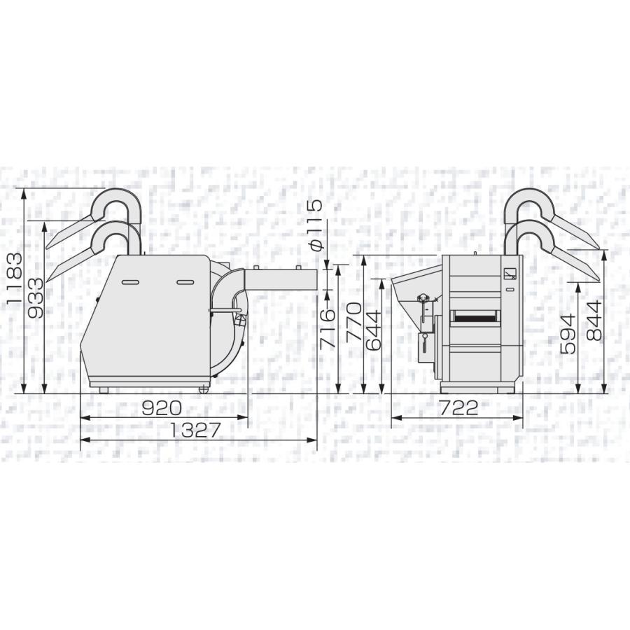 もみすり機 大竹製作所 FSE28R-SM ミニダップ 営業所止め 精米用