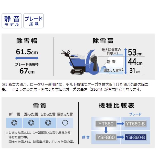 YAMAHA 除雪機 ヤマハ YSF860-B 青い除雪機 除雪幅60cm YAMAHA 除雪機 ヤマハ YSF860-B 青い除雪機 除雪幅60cm
