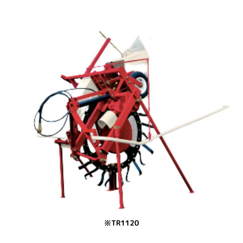 トレンチャー 長芋 ゴボウ栽培