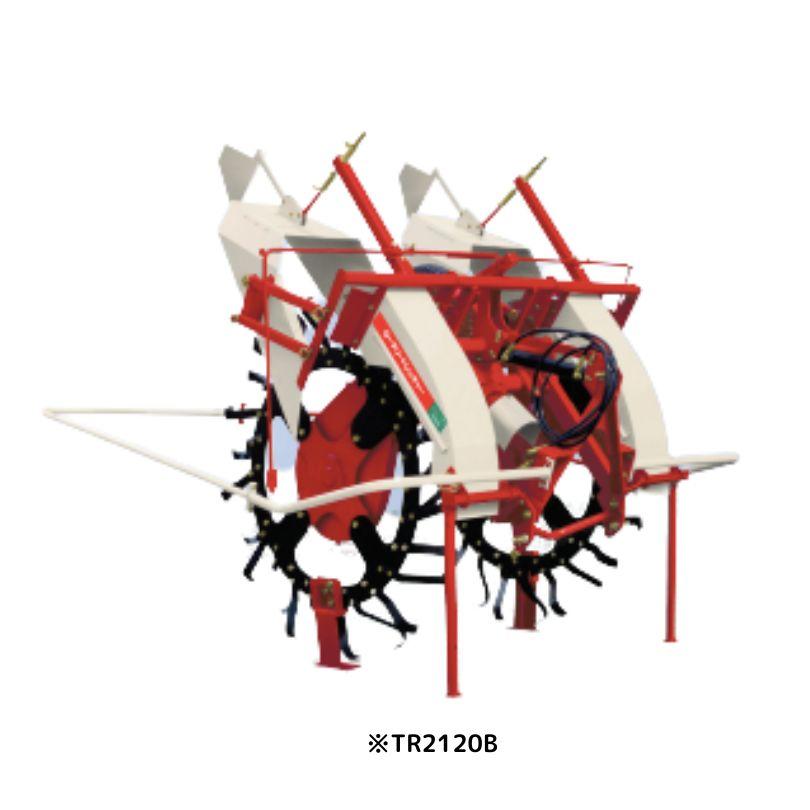 トレンチャー 長芋 ゴボウ栽培