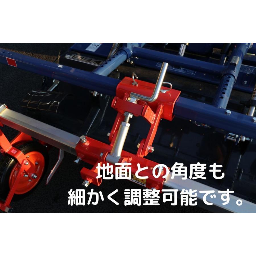 トラクタ用マルチャー FM-18M 優先 自宅配送 うねたて アグリアタッチ研究所 マルチ アタッチメント 平うね マルチャー 畑 畝たて 平畝 農業用 ∀藤原産業 セフティー3 トラクター爪 偏芯爪 左 赤 (4977292644754)