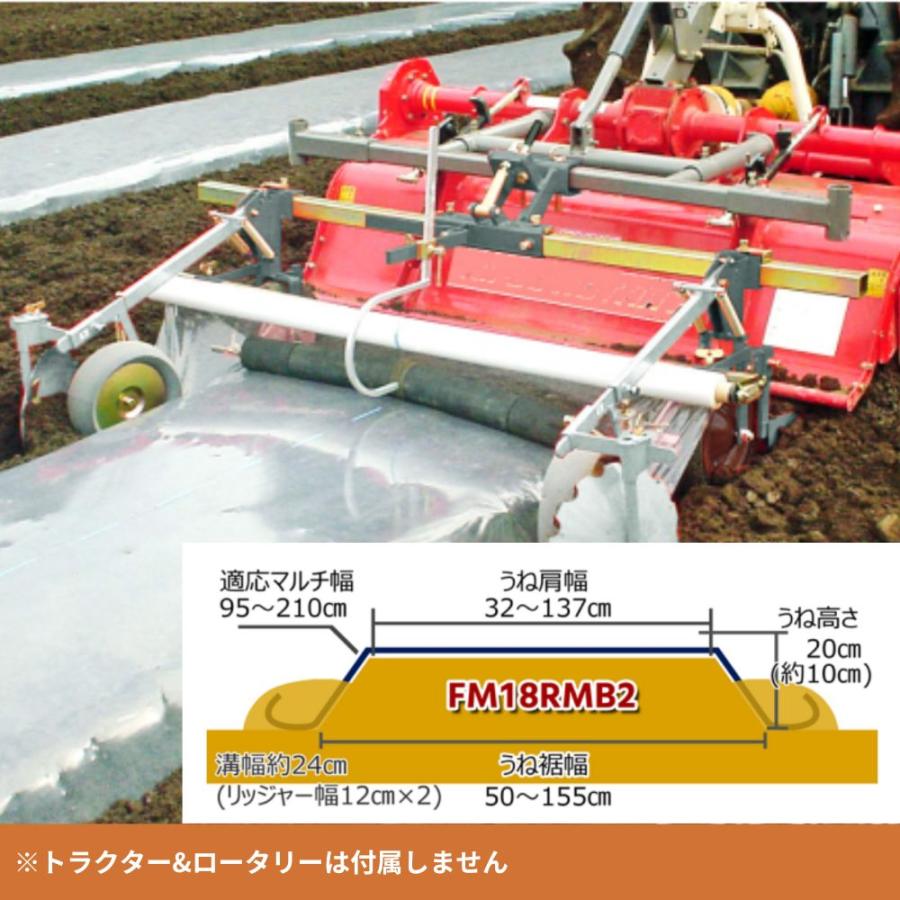 トラクター用平畝マルチャー アタッチメントタイプ アグリアタッチ研究