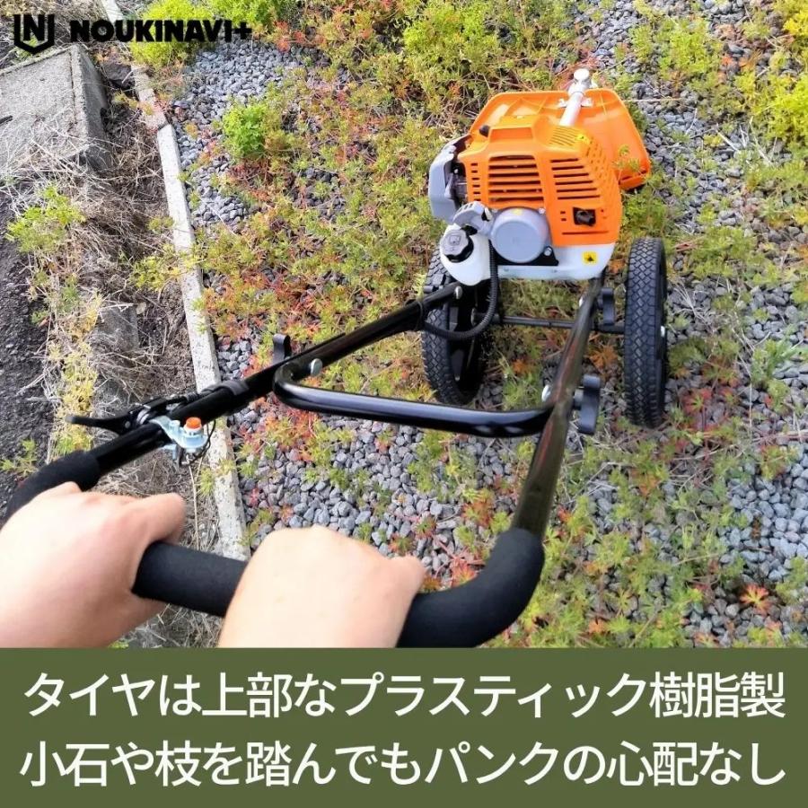在庫あり 手押し式エンジン草刈機 NOUKINAVI+（ノウキナビプラス