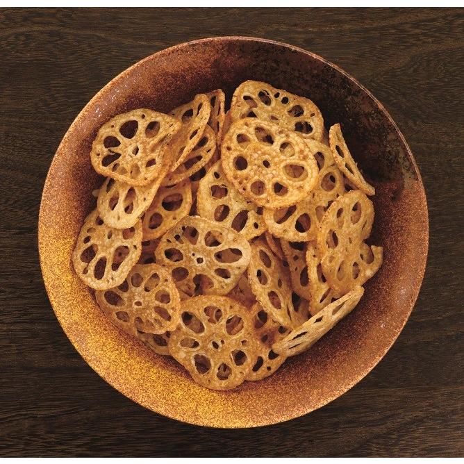 れんこんチップス（からしれんこん味） : たかみのからし蓮根