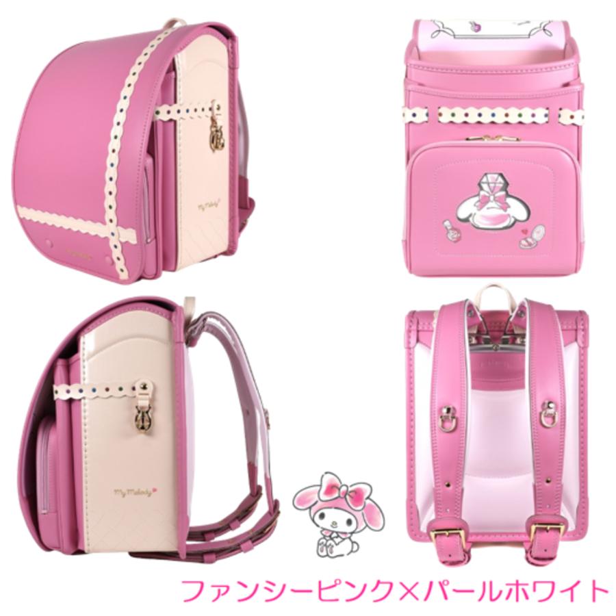 サンリオキャラクターズ マジかるベルト附属モデル ララちゃん ランドセル 2027年モデル クロミ マイメロディ シナモロール ポムポムプリン 1129_4