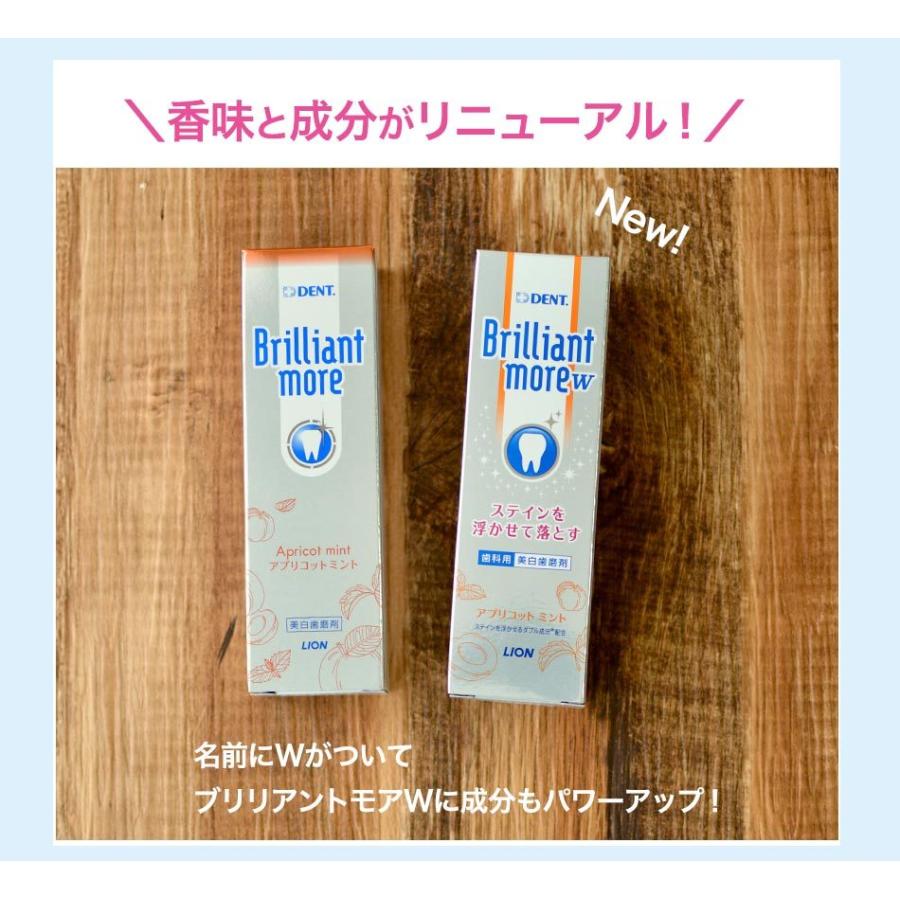 LION（ライオン） ブリリアントモア ダブル W アプリコットミント 90g 