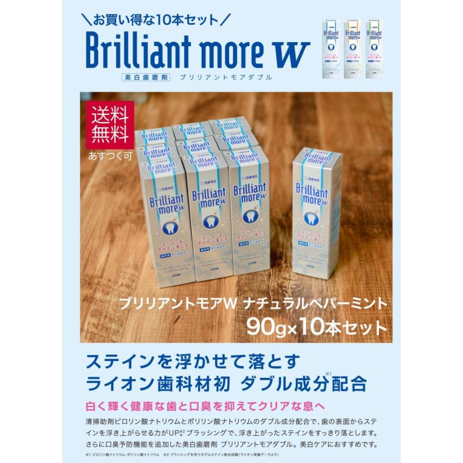 LION（ライオン） お買得 10本セット ブリリアントモア W ダブル