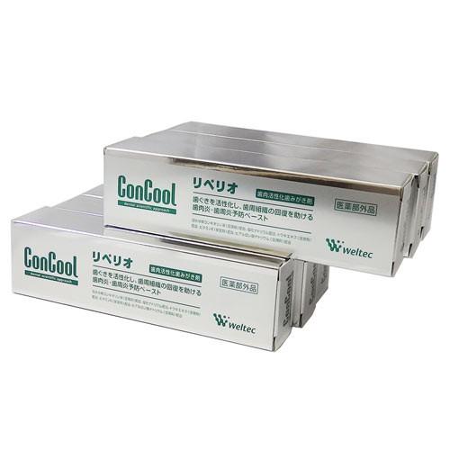 コンクール 歯磨き粉 歯周病 ウエルテック リペリオ 80g 6本セット