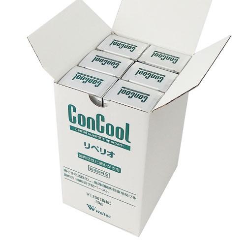 コンクール 歯磨き粉 歯周病 ウエルテック リペリオ 80g 6本セット