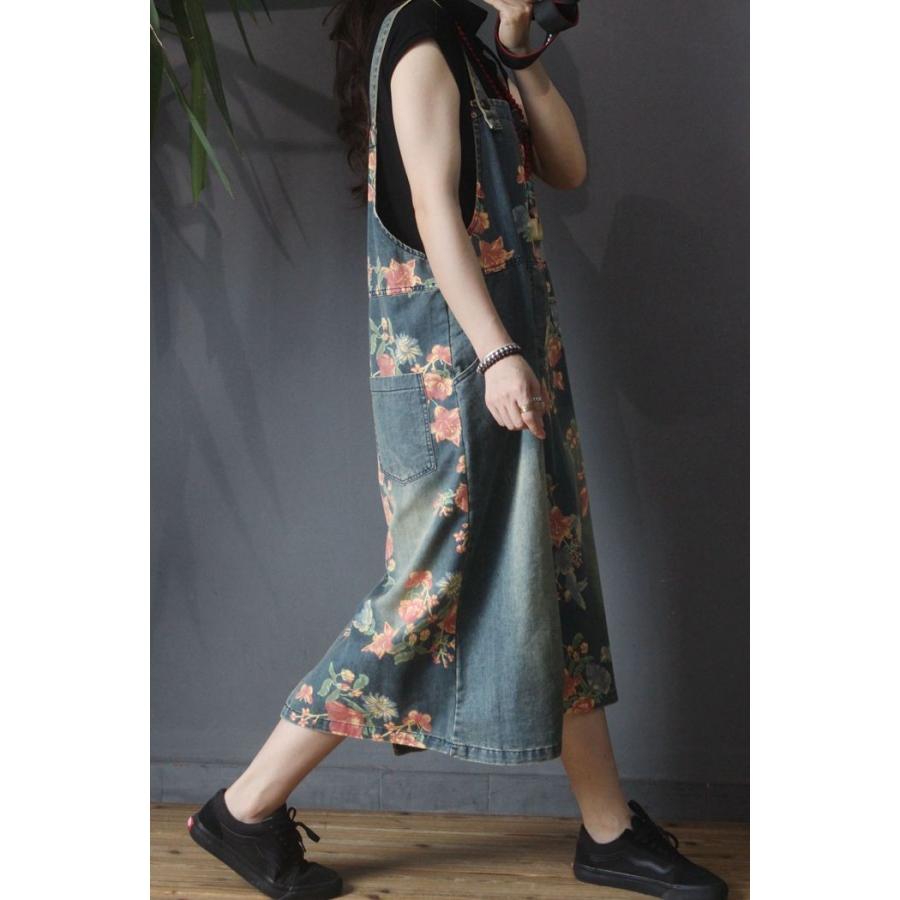 デニムワンピース コーデ 40代 民族風 ノースリーブ 刺繍 ボヘミアンワンピース レトロ オリジナル チャイナ 綿 ドレス デニムスカート ドレス ワンピース 50代 pr04nv7174 Selfy 通販 Yahoo ショッピング