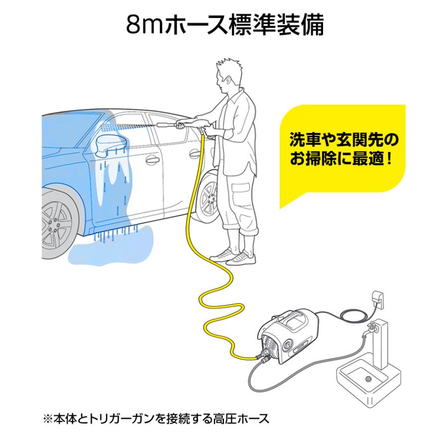 K 2 サイレント高圧洗浄機+今だけオリジナルボックス（S）付き【A】｜karcher｜12