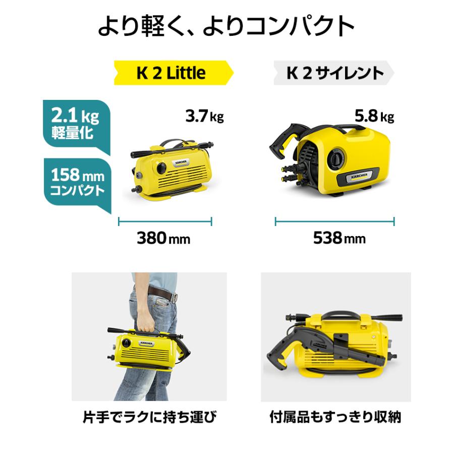 ケルヒャー 高圧洗浄機 K 2 Little｜karcher｜07