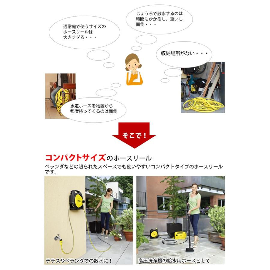 ケルヒャー KARCHER コンパクトホースリール : ケルヒャー公式 ケルヒャー KARCHER コンパクトホースリール : ケルヒャー公式