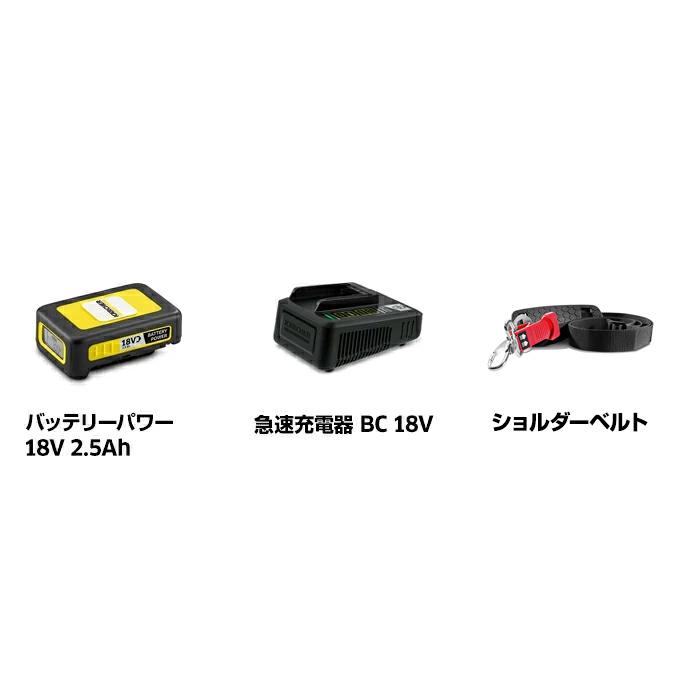 ケルヒャー（KARCHER） BLV 18-200（ブロアバキューム） バッテリー